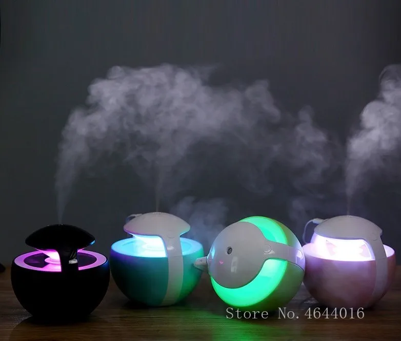 

Ultrasonic Air Humidifier For Baby Pregnant 450ML USB Essential Oil Diffuser LED Light Lamp Car Air Purifier