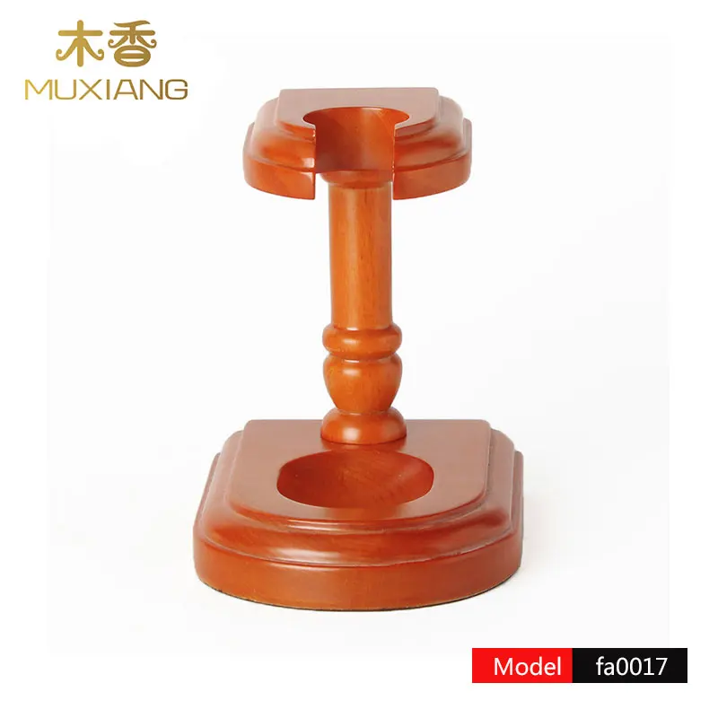 

MUXIANG 1 pcs Romanesque Pipe Rack Wooden Smoking Pipe Stand Rack Holder Creativity Practical Portable Rack fa0017