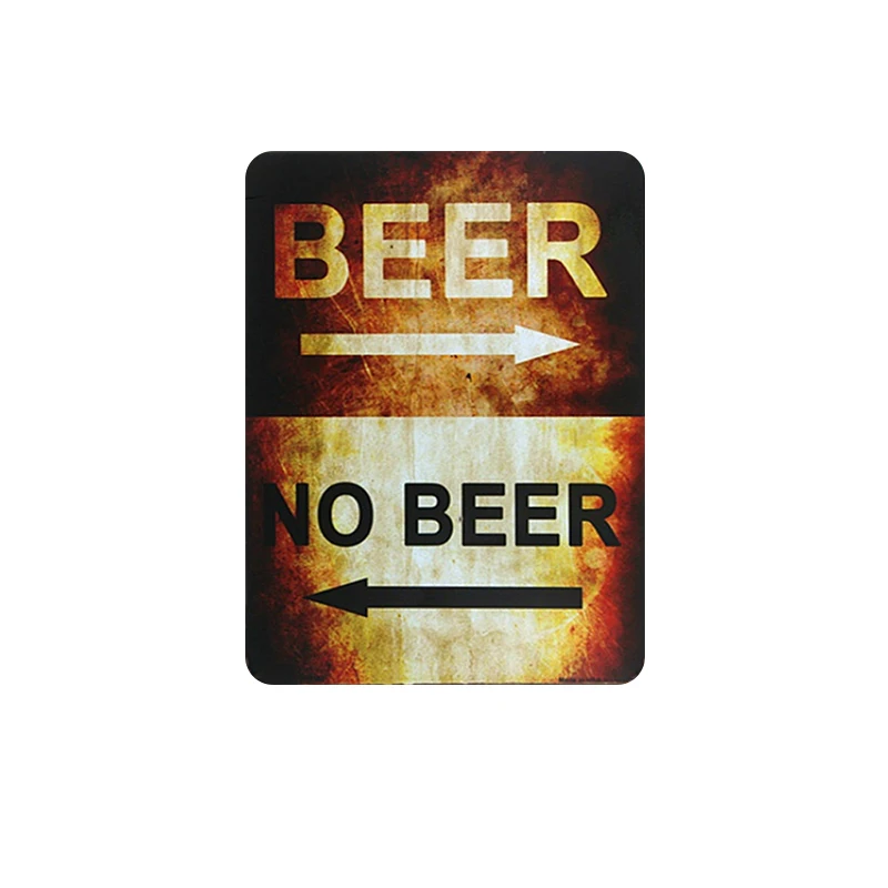 Винтажное украшение сада, предупреждающие знаки, металлические знаки, живопись, художественный плакат для гаража паба, бара, комнаты, жестяная пластина, металлическая доска