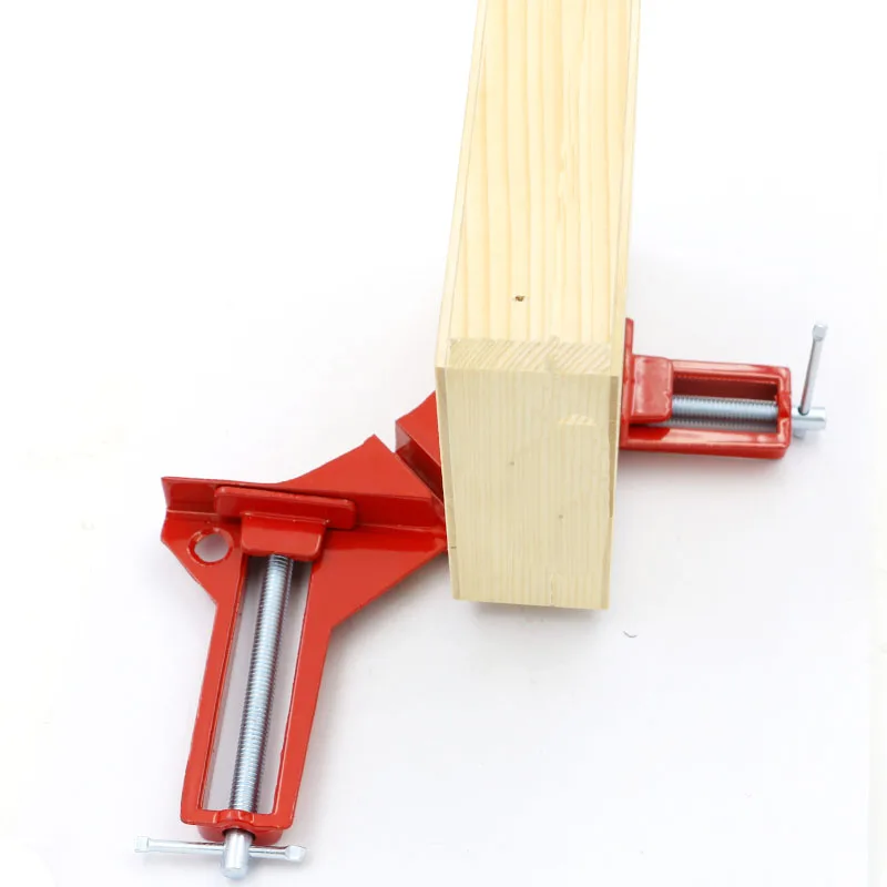  4pcs Style 90 Degrees Angle Clamp Right Angle Woodworking Frame Clamp DIY Glass
