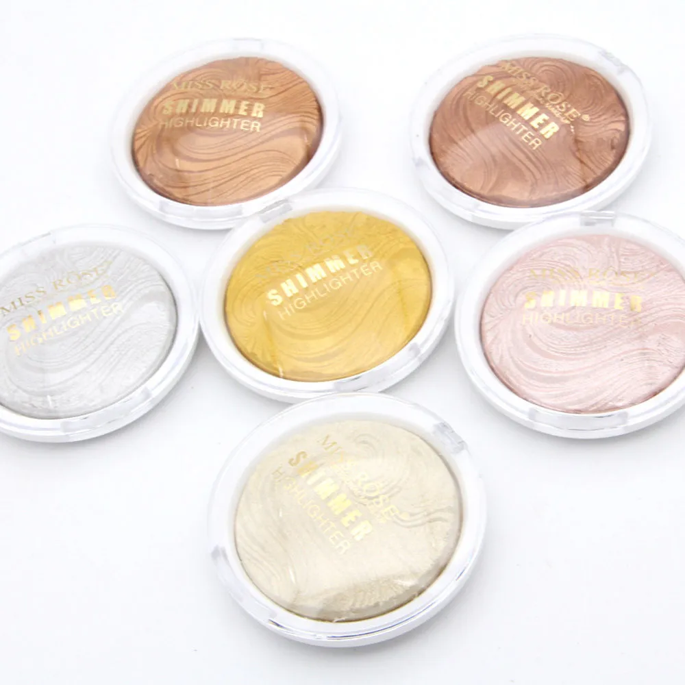 

3D Shimmer Highlighter Palette Illuminator Makeup Bronzers Highlight Face Base shine Illuminator Makeup_BS0521