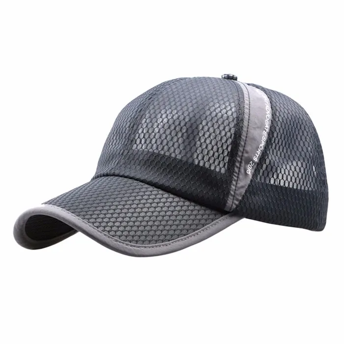 

Baseball cap men Quick Dry outdoor summer sun hat casquette chapeu casual sports Letter mesh men Baseball caps