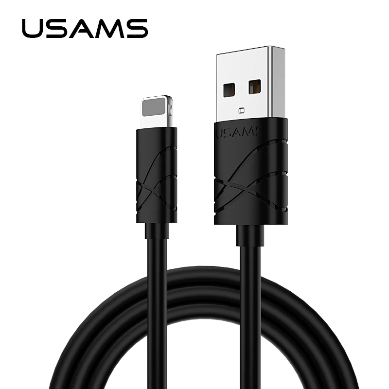 Buy 2A 1m Usb Cable For iPhone 7 Cable,USAMS Fast Charger Usb Charging Cable