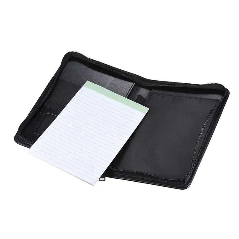 Portable Business Portfolio Padfolio Folder Dokument A5 PU Lederhalter S8Q1