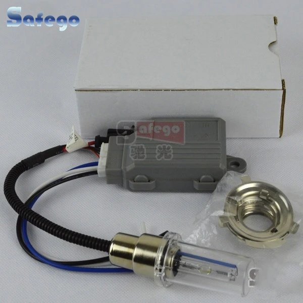 

35W Xenon moto ballast motorcycle HID lights H4 BA20D H6 Hi/Lo 6000K motorcycle headlight universal HID Xenon kit fog lamp bulbs