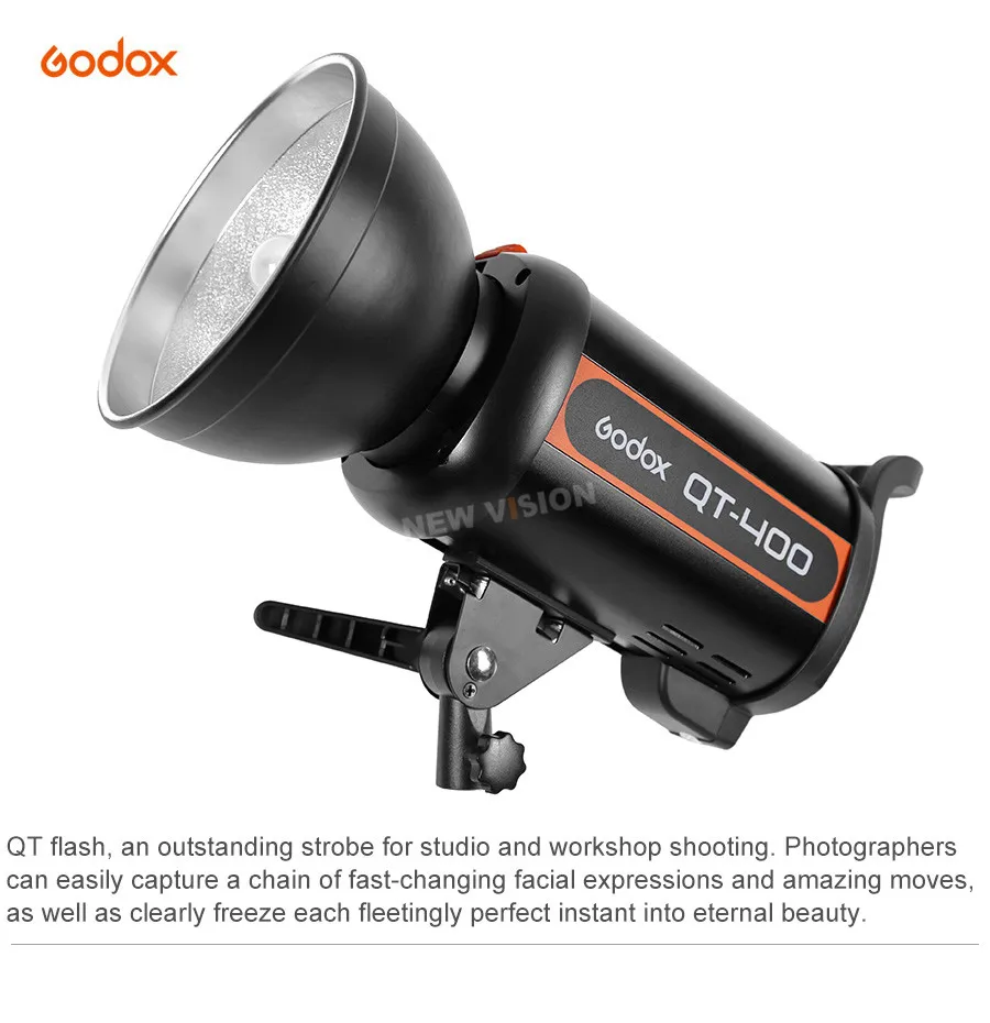 Godox QT400 400WS Фотостудия вспышка моносвет стробоскоп фото вспышка скоростной светильник Светильник DHL
