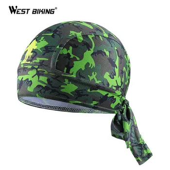 

WEST BIKING Cycling Cap Bandana Gorra Ciclismo Bike Bicycle Riding Headband Pirate Scarf Hat Sunscreen Sweatproof Headwear Cap