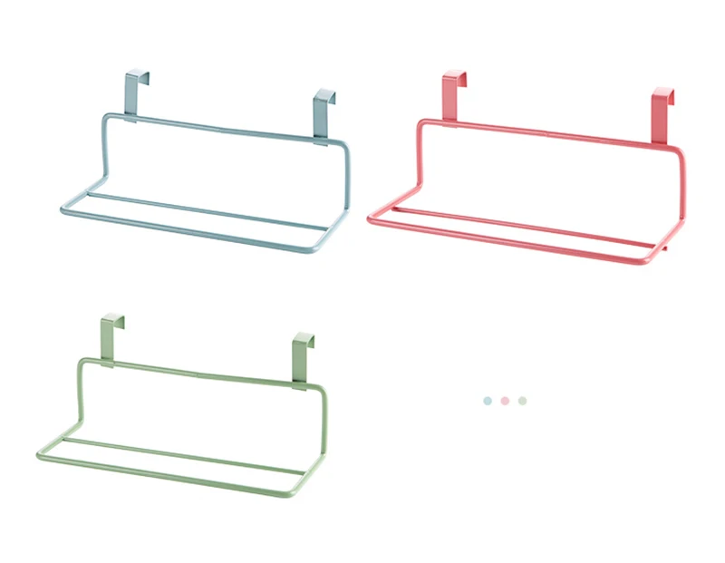 LIYIMENG Towel Rack Hanging Holder Organizer Bathroom Kitchen Door Behind Cupboard HangerB8