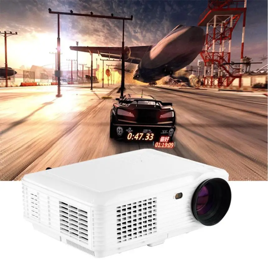 3500 люмен светодиодный проектор для домашнего кинотеатра USB TV 3D HD 1080P бизнес VGA/HDMI 23