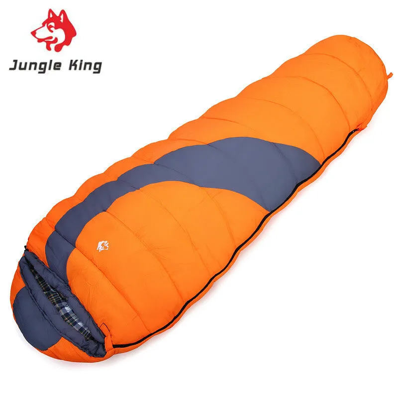 Спальный мешок Jungle King 10 теплых спальных мешков хлопок можно соединить Осень зима