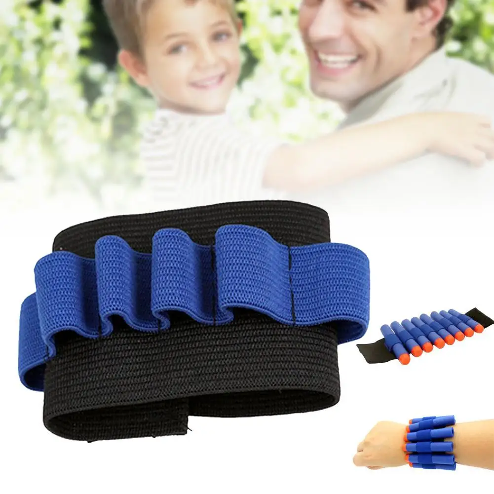8 Shell Round Ammo Holder Toy Shotgun Rifle Gun Wristband For N strike