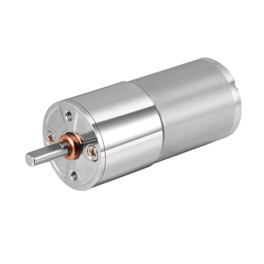 

UXCELL DC 12V 50 RPM 30 RPM Gear Motor High Torque Electric Reduction Gearbox Centric Output Shaft ZGA25RP