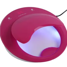 ENNKE 40 Вт Светодиодный УФ-лампа Круглый Флип-Сушилка для ногтей для всех гелевых инструментов для дизайна ногтей с умным датчиком 100-240 В для домашнего и салонного использования