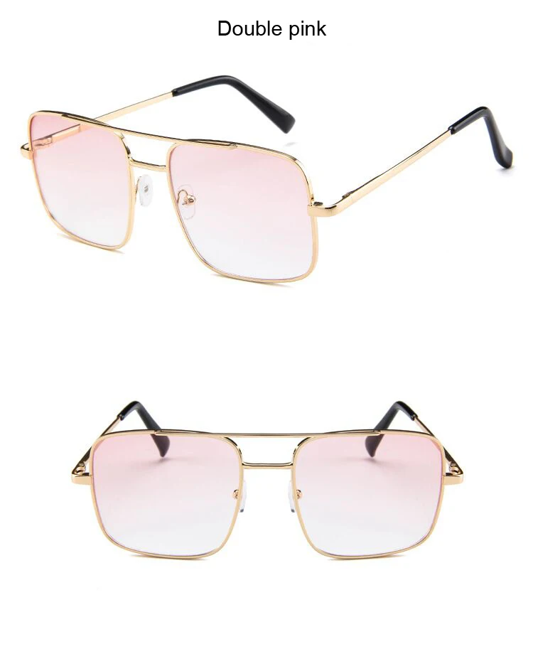Новинка, большие квадратные солнцезащитные очки для женщин, роскошные брендовые дизайнерские оправы, прозрачные градиентные солнцезащитные очки для женщин, Oculos De Sol Feminino