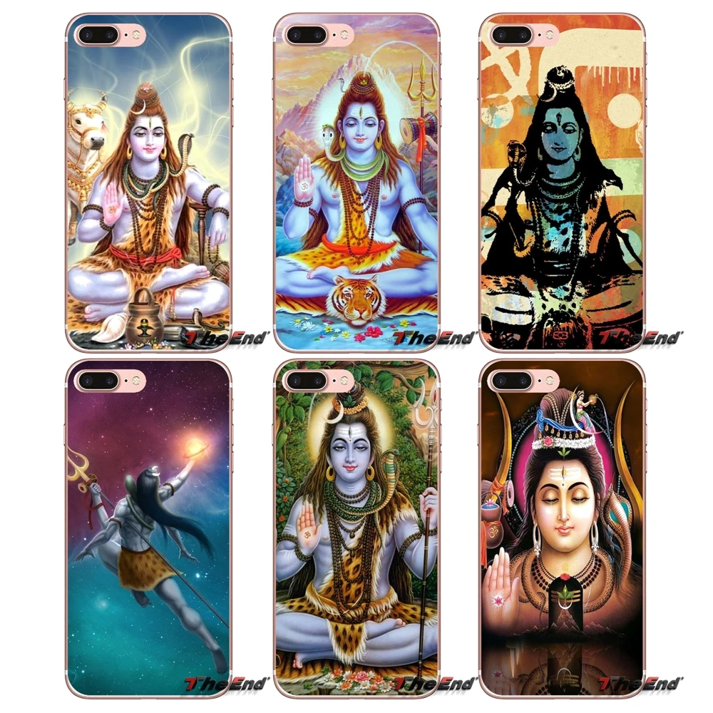 

hinduism lord shiva Transparent Soft Cases For iPhone X 4 4S 5 5S 5C SE 6 6S 7 8 Plus Samsung Galaxy J1 J3 J5 J7 A3 A5 2016 2017