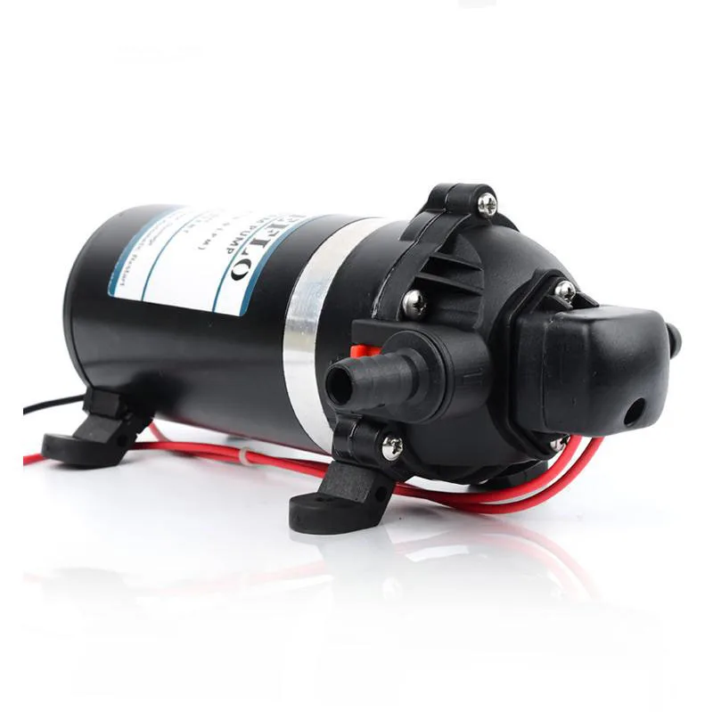 DP-60 12v 24v Wasserpumpe Booster Elektrische Hochdruck Membran Tauch Pumpe Kolben selbstansaugende Motor Bilge pumpe