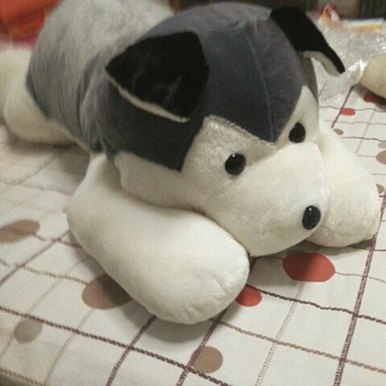 Cute Animal Husky Plush Toys Dolls Large Cartoon Dogs Valentine's Day Gifts Decoration 39inch 100cm DY50505 (8)