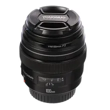 Объектив Yongnuo YN100mm F2 для Canon Medium Telephoto Prime, объектив 100 мм для камеры Canon EOS Rebel AF MF 1200D 760D 700D 80D 70D 5D2