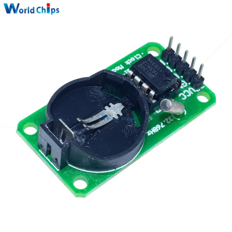 Module D'horloge En Temps Réel Ds1302 3.3v 5v Pour Arduino Avec Cr2032 ...