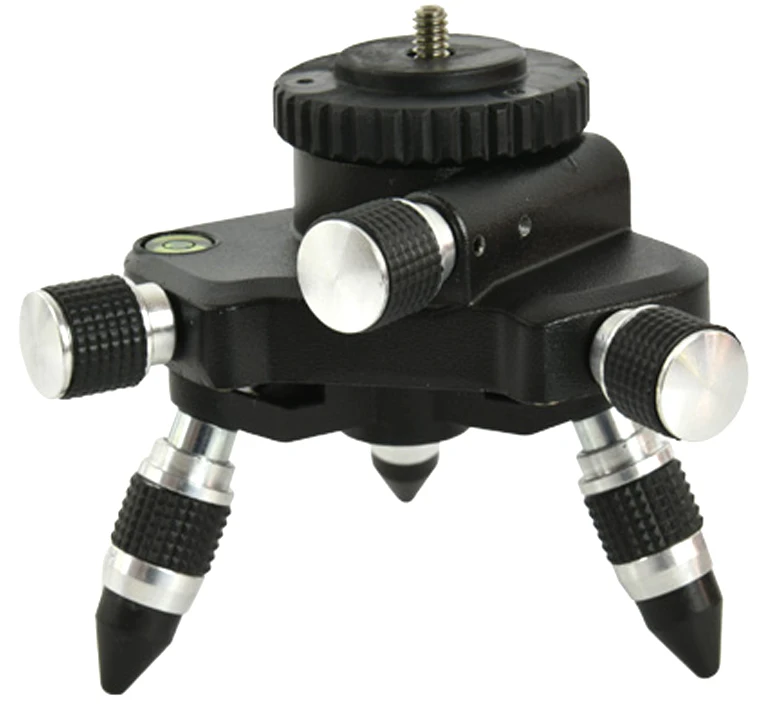 

1/4" port laser level tripod leveling super bracket for lazer levels