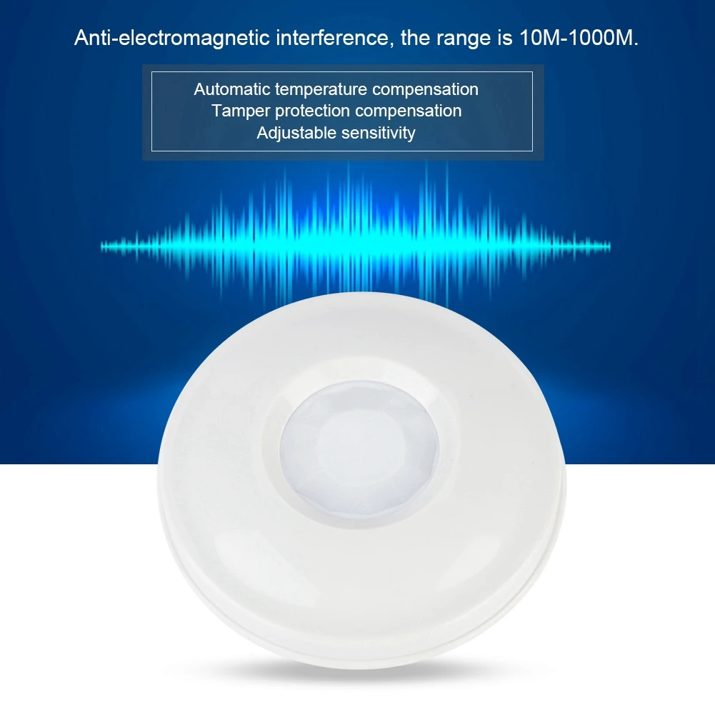 DC12V пассивный инфракрасное Обнаружение движения детектор сигнал датчика Системы охранных анти-электромагнитных помех Лидер продаж
