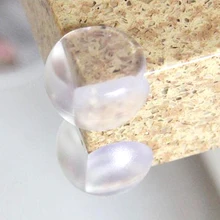 8 шт безопасно, для ребенка безопасный Силиконовый протектор стола угловой край Защитная крышка дети Защита краев и углов