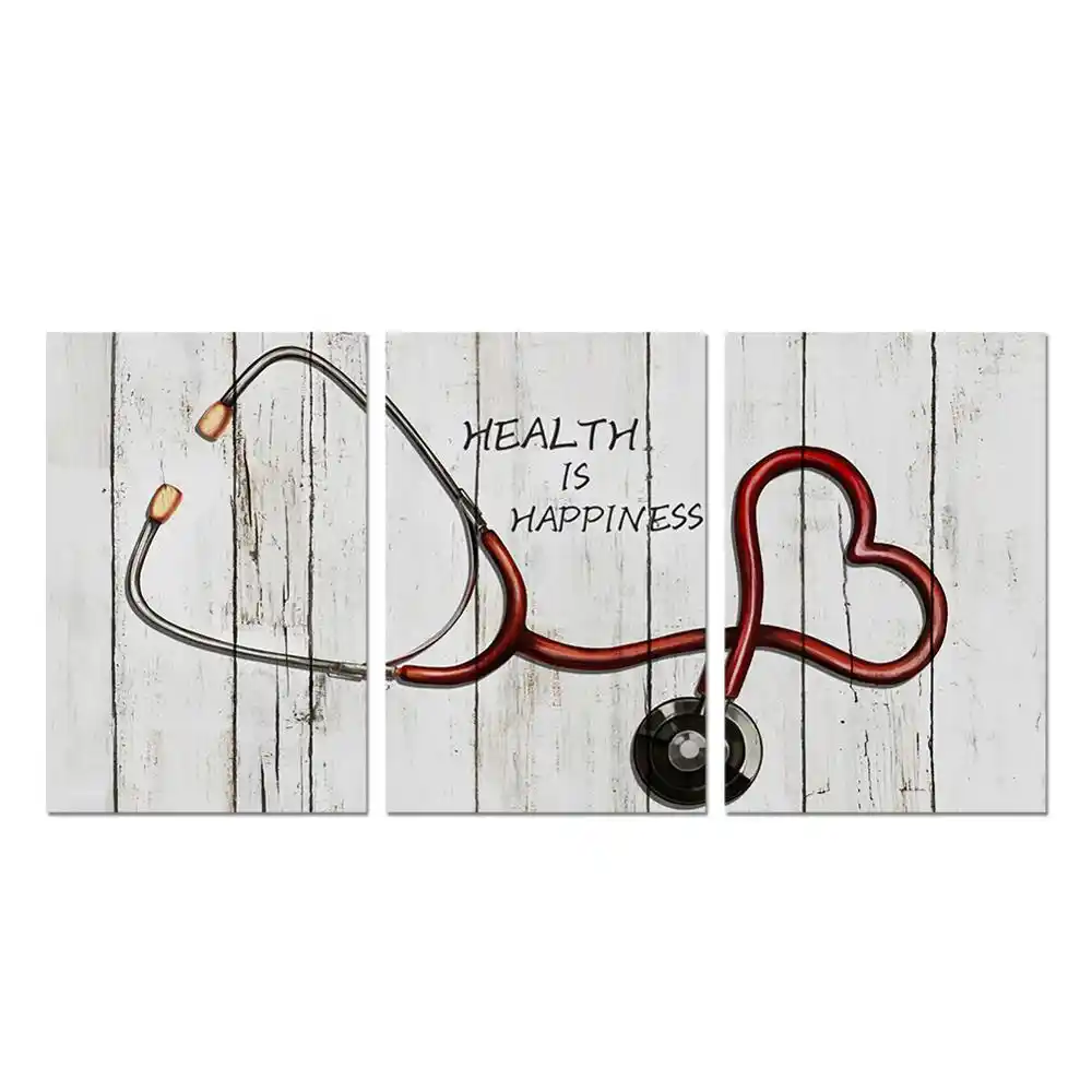 Arte Visual Decoracion Clinica Arte De Pared Instrumento Medico