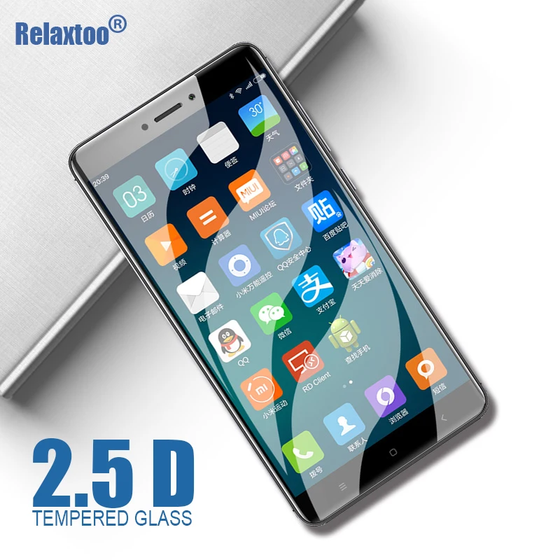 

2.5D HD Tempered Glass For Xiaomi Mi6 Mi5 Protective Film For Xiaomi 4 A1 5S 5C Xiami xaomi Redmi 4A Note 2 3 Screen Protector