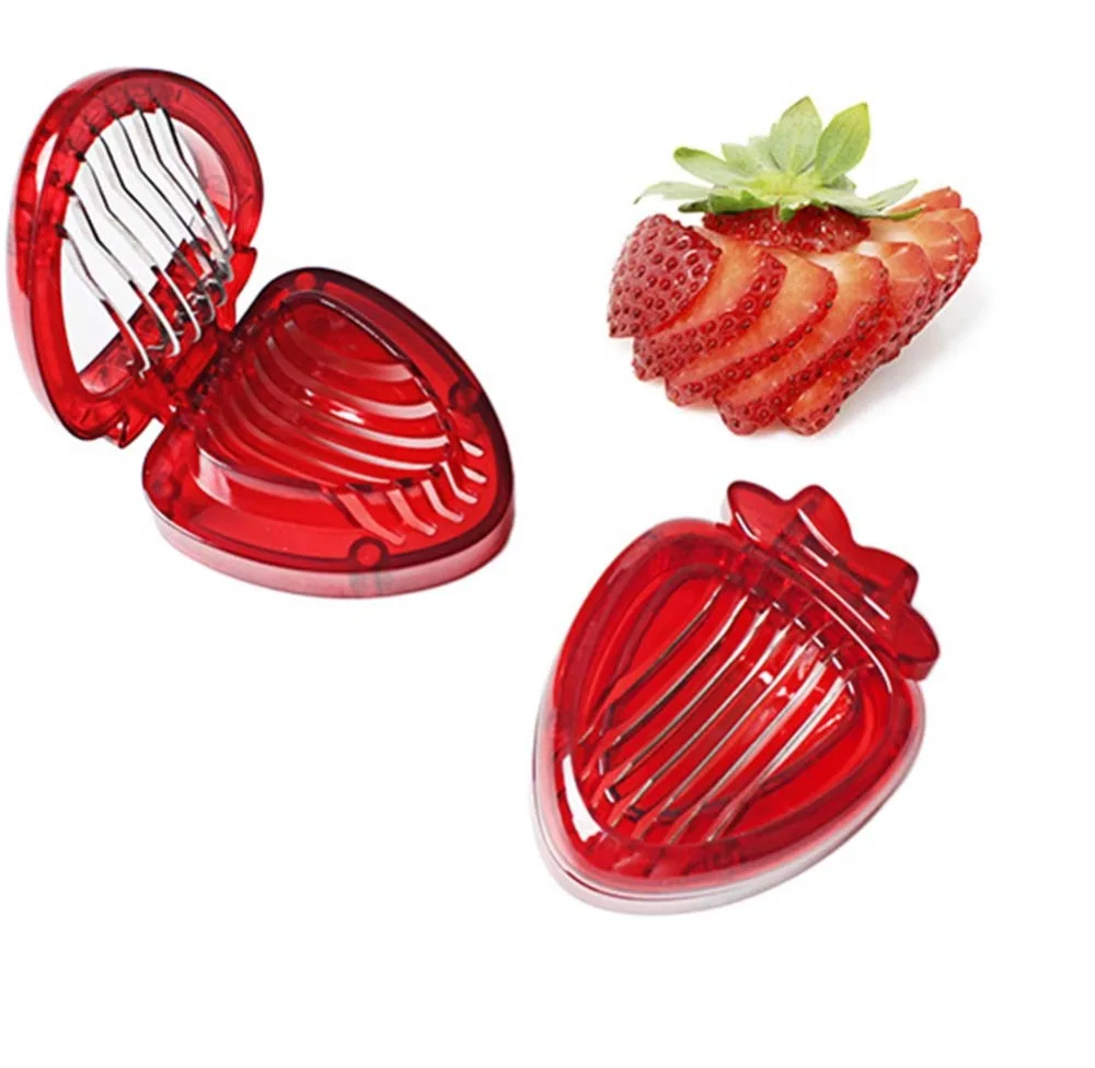 

Meijuner Strawberry Slicer Stainless Steel Melon Fruit Cutter Pattern Slicer Kitchen Tools Strawberry Cut Fruit Divider For Home