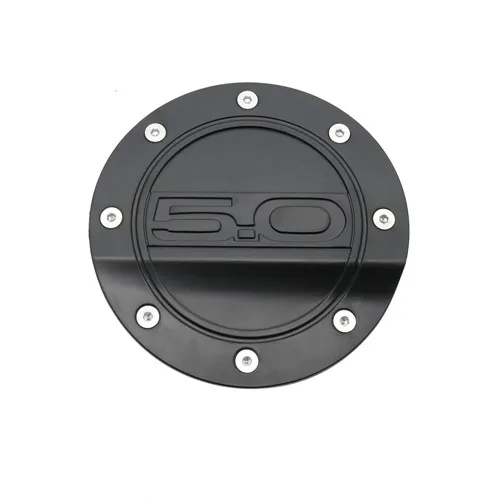 Крышка топливного бака газовый короб Крышка для Ford Mustang GT 5,0 аксессуары для стайлинга автомобилей - Цвет: black