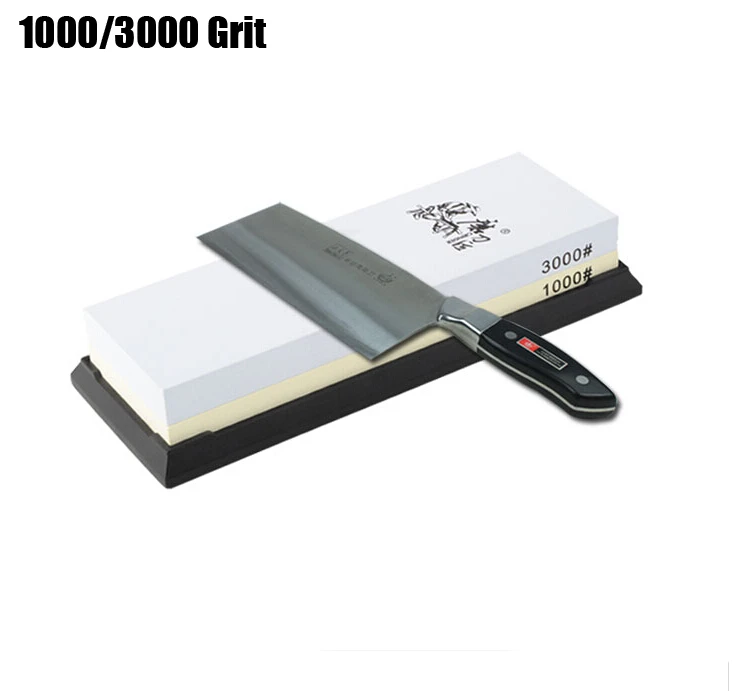 

Taidea Sharpening whetStone Double sided corundum Comb Kitchen CHEF knife sharpener 1000/3000 Grit water whetstone T0961W