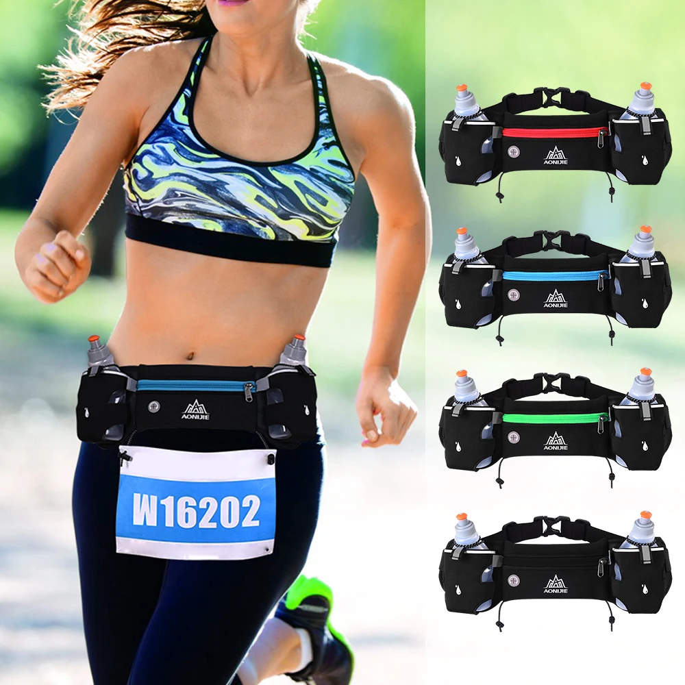 AONIJIE Gym Bags Outdoor Sports Waist Running Waist Pack Unisex