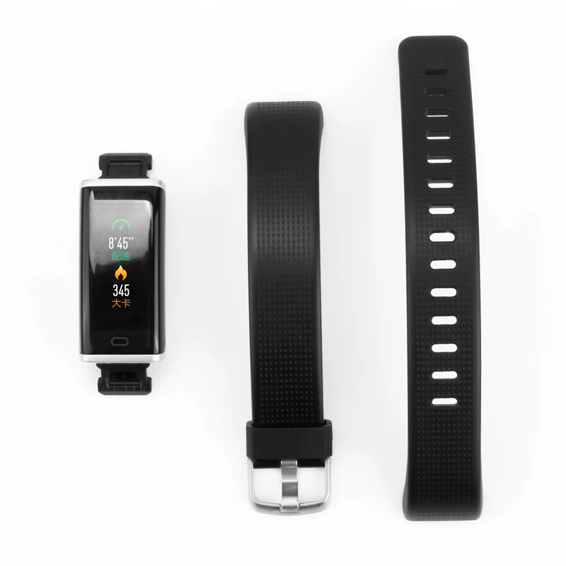 ID130P цветной HR lcd умный фитнес браслет Поддержка Спорт отслеживание пульса мульти