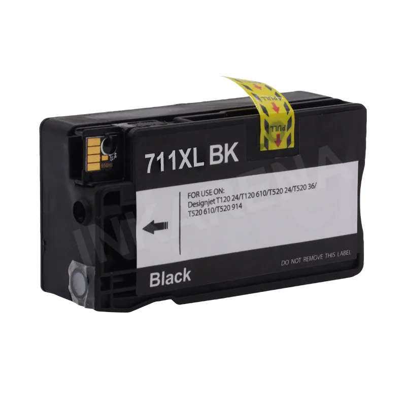 Замена чернильных картриджей INKARENA 711XL для HP 711 чернильный картридж принтера HP711