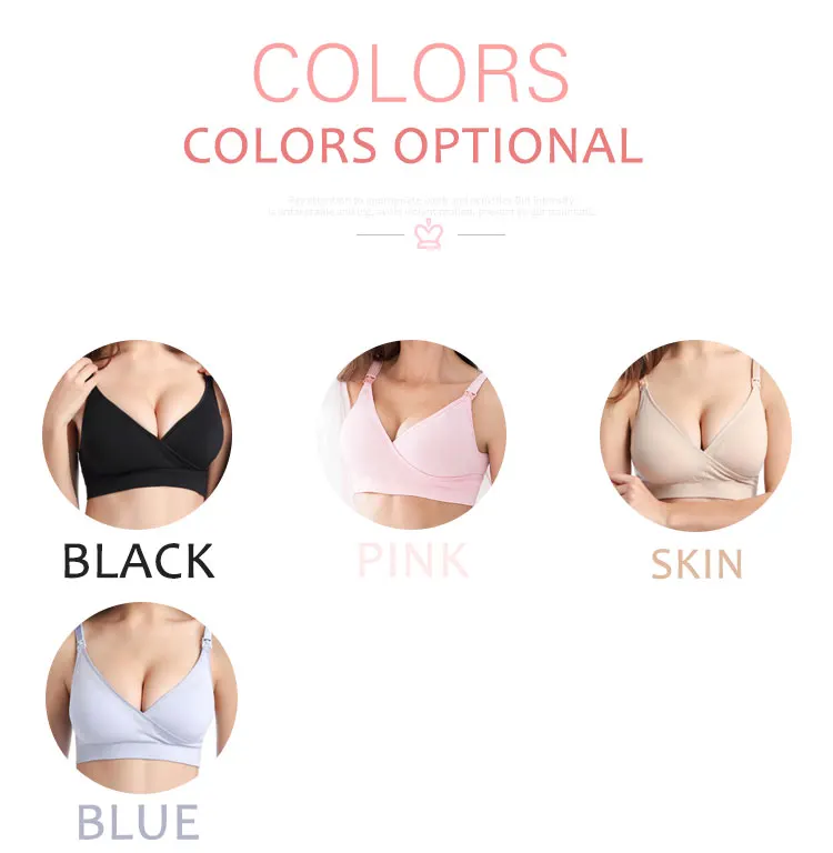 Wirefree Nursing Sleep Underwear Prevent Sagging Breastfeeding Bras Pregnancy Clothes for feeding Bra Soutien Gorge Allaitement (4)
