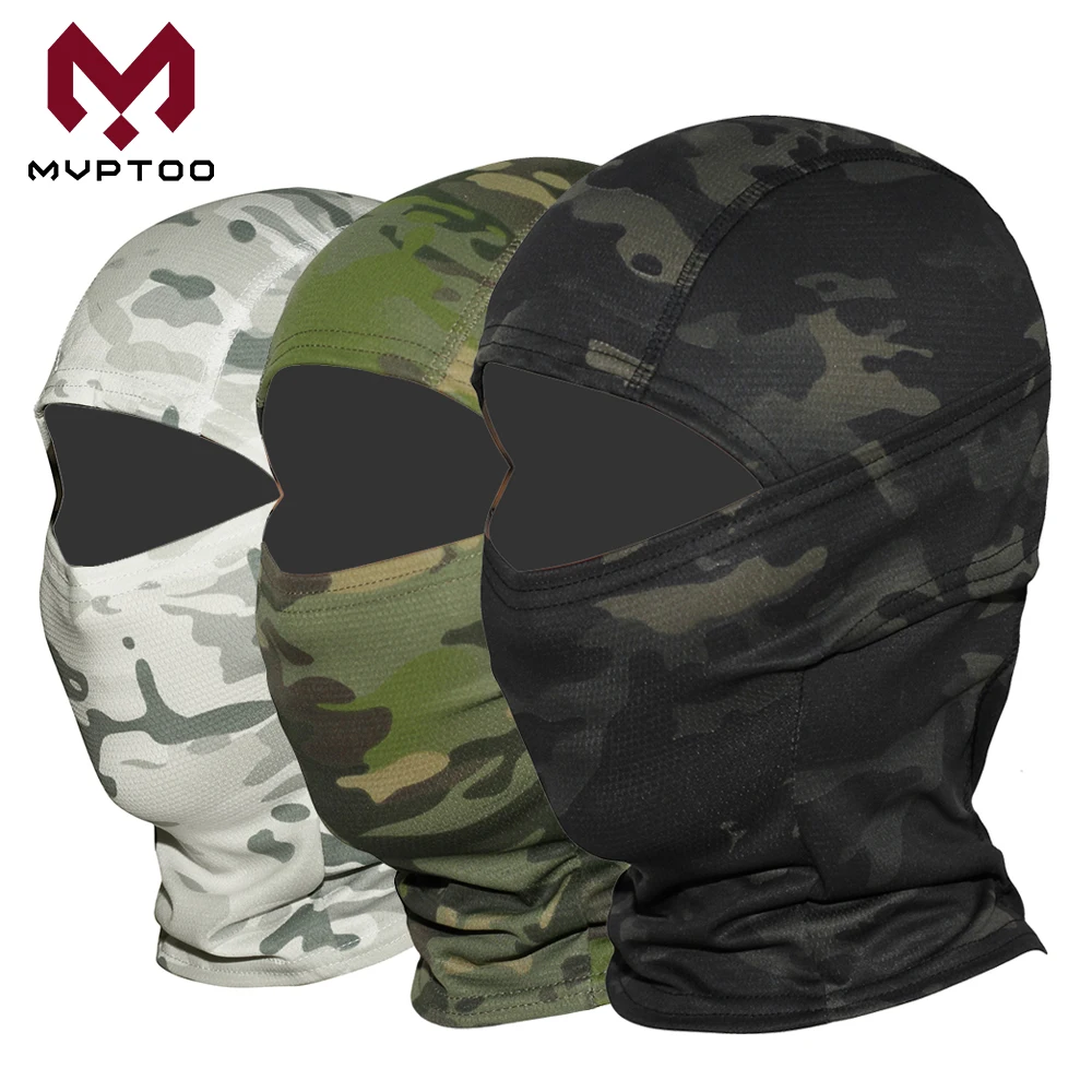 

Military Tactical Balaclava Cap CP Camouflage Full Face Mask Motorcycle Motocross Cycling Hunting Army Bike Head Shield Hat Men