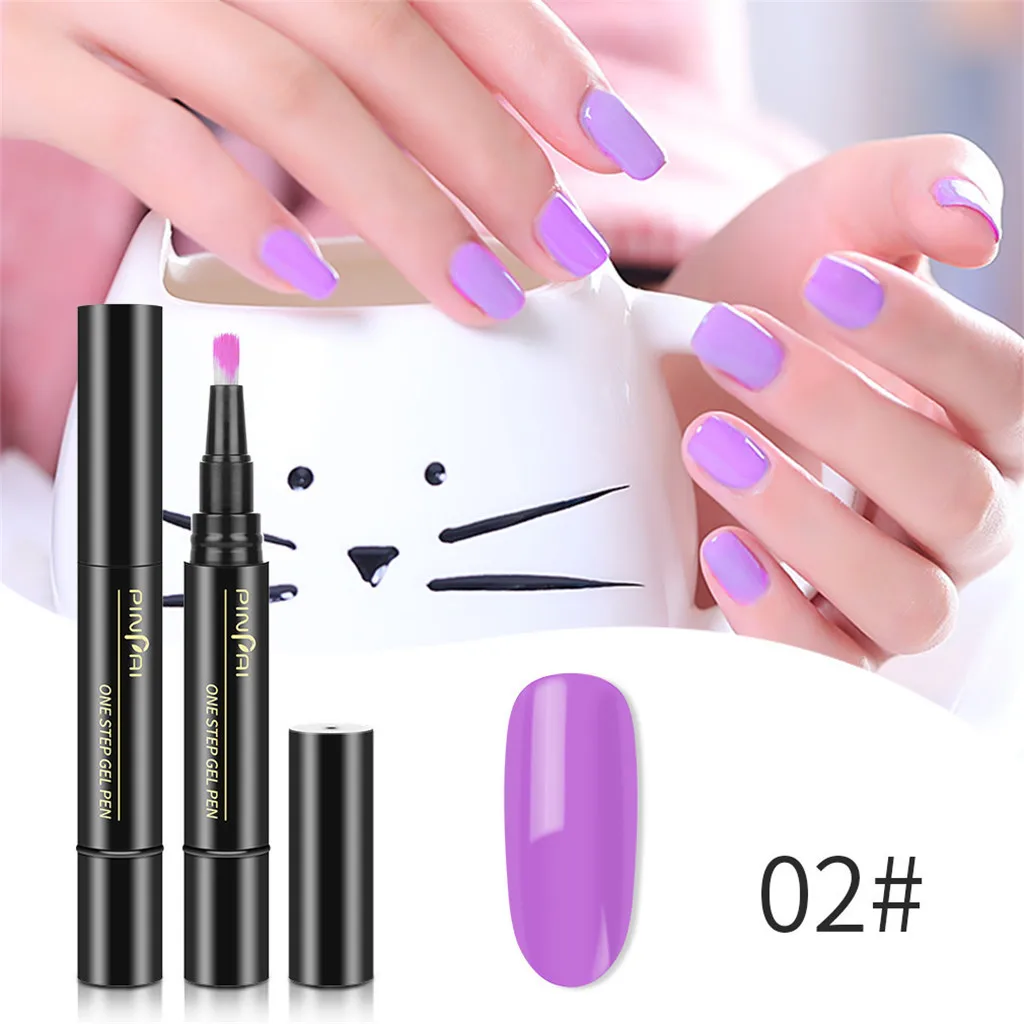 Portable High Quality Nail Polish Rubber Pen Simple Nail Art Convenient And Fast Time Saving Semipermanente#L15