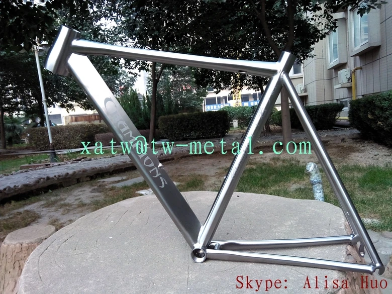 Flash Deal new design!! titanium road bike frame with taper head tube 5 Flash Deal new design!! titanium road bike frame with taper head tube 5