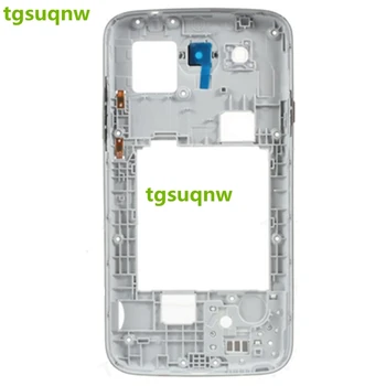 

Original Middle Bezel Frame Rear Cover For Samsung Galaxy Mega Duos 5.8 i9152 i9150 Housing With Camera Glass Lens +Button