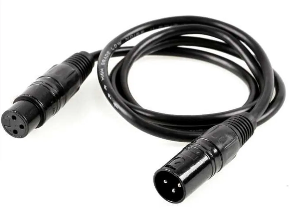 10 шт./лот 3pin XLR dmx512 сценический свет led движущаяся головка singal cabel dmx Входное и