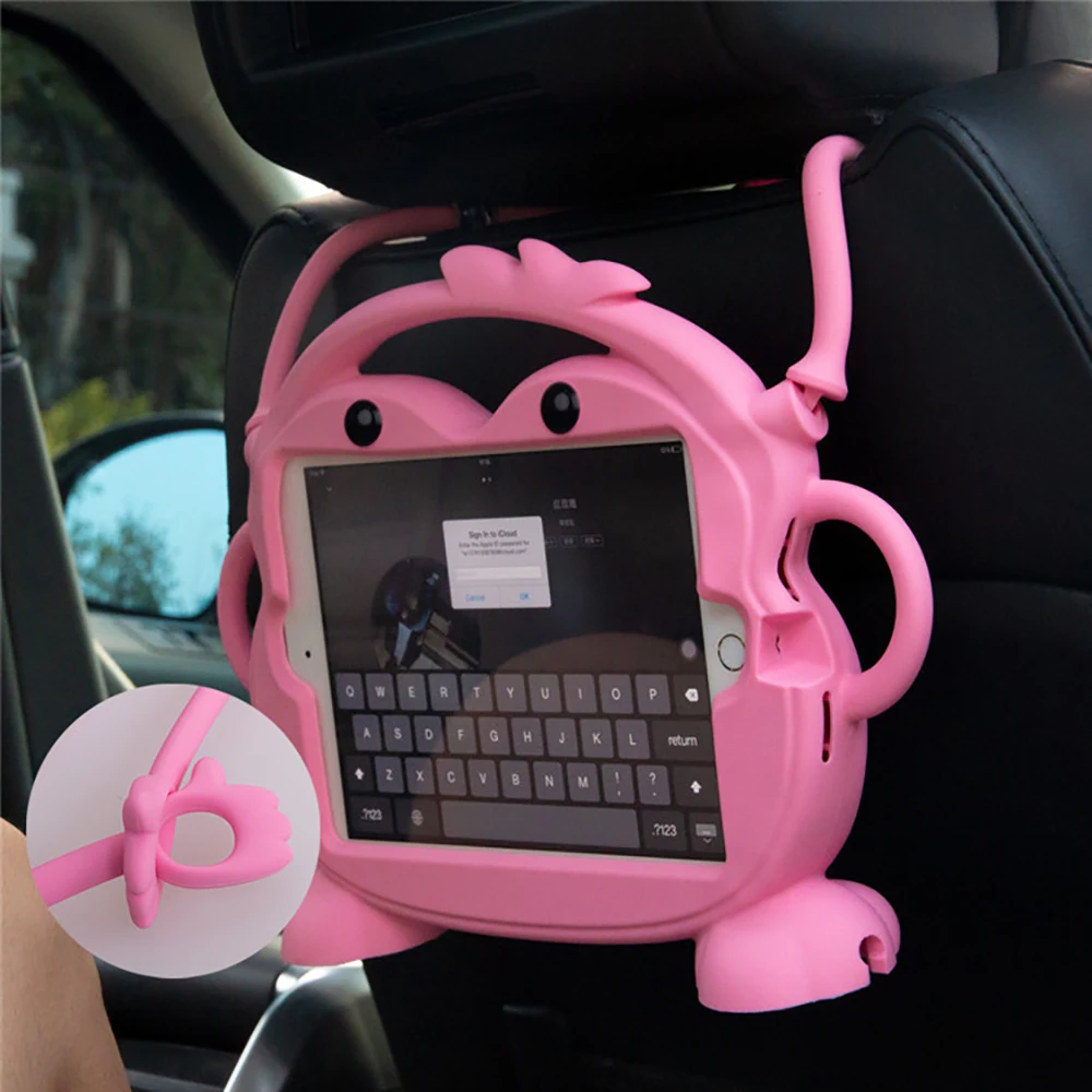

Kid Friendly Carry Case For iPad Mini 1 2 3 4 7.9 Silicone Case For iPad Mini 3 Cute Cartoon Tablet Case For iPad Mini 4 Stands