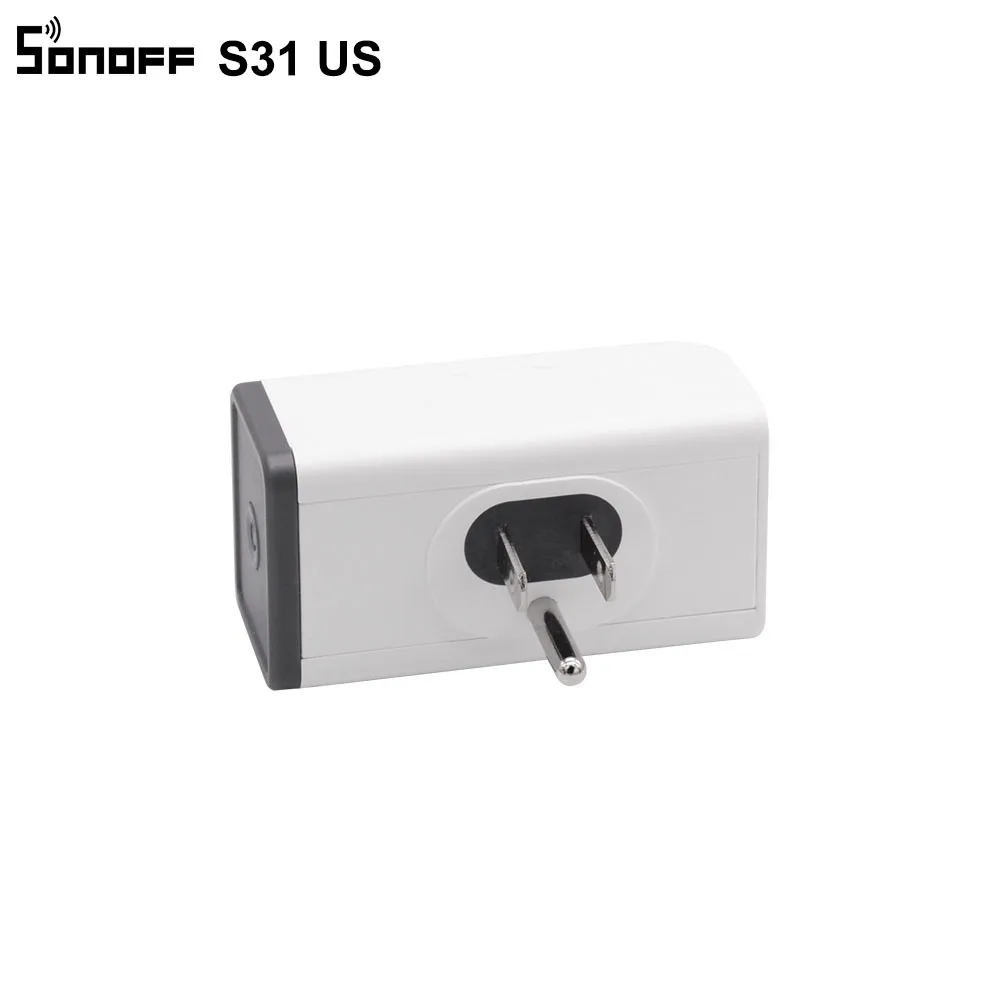 Sonoff S31 US 16A Мини Wifi умная розетка домашнее энергопотребление измерительный