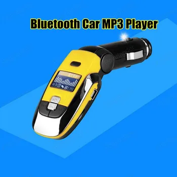 

Bluetooth Car Kit MP3 PlayerAudio Wireless FM Transmitter USB Support SD Tf Card LCD Display Car Charger