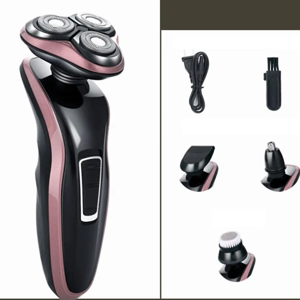 

8 5W Shaver Casual Razor Trimmer Multifunction 60minutes Washable Men 5V 30 Electric 4D 300g Rotary hours Rechargeable New