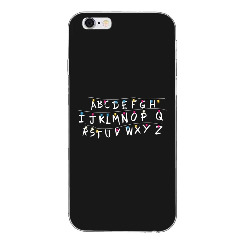 Странные Вещи Алфавит огни мягкий чехол для Samsung Galaxy J3 J4 J5 J6 J7 J8 A3 A5 A7 A8 A9 плюс премьер-профессионал - Цвет: sAlphabetLightsA02