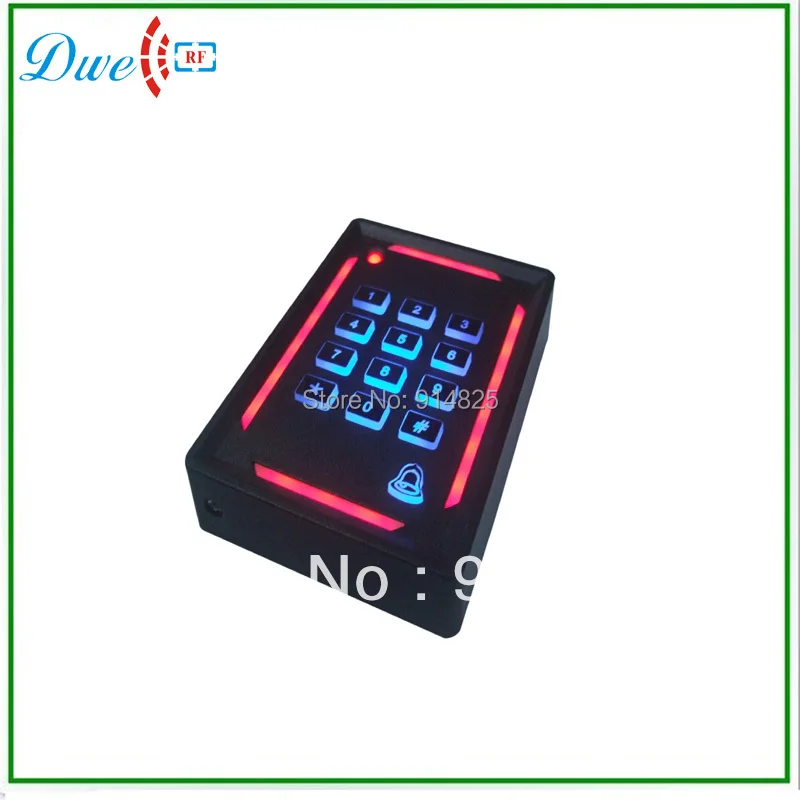 

Free Shipping + 13.56Mhz MF back light keypad single door standalone access controller + 2000 users