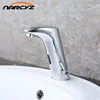 Faucet Sensor Bathroom Automatic Hands Touch Free Water Saving Inductive Electric Water Tap Battery Power Basin Faucets XR8802 ► Photo 1/6