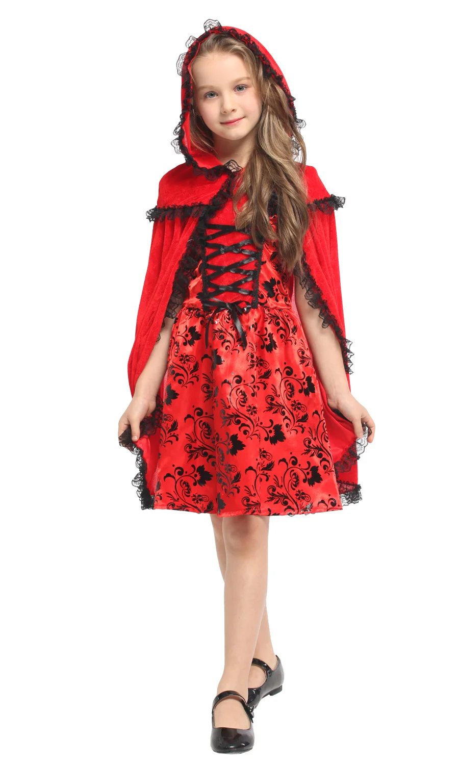 Shanghai Story Halloween Red Girls Costumes for Girls Christmas