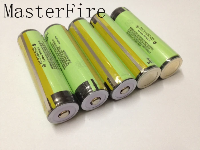 100PCS/LOT Original 18650 NCR18650B 3.6V 3400mAh Rechargeable Li ion