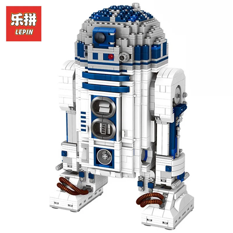 

05043 Star Wars Series Genuine Blocks The R2D2 Robot Set Out of print D2 Building Blocks Bricks Legoing 10225 Toys Gifts